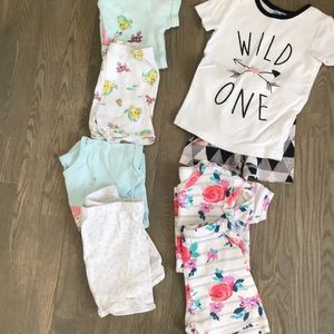 Girls pajamas BUNDLE